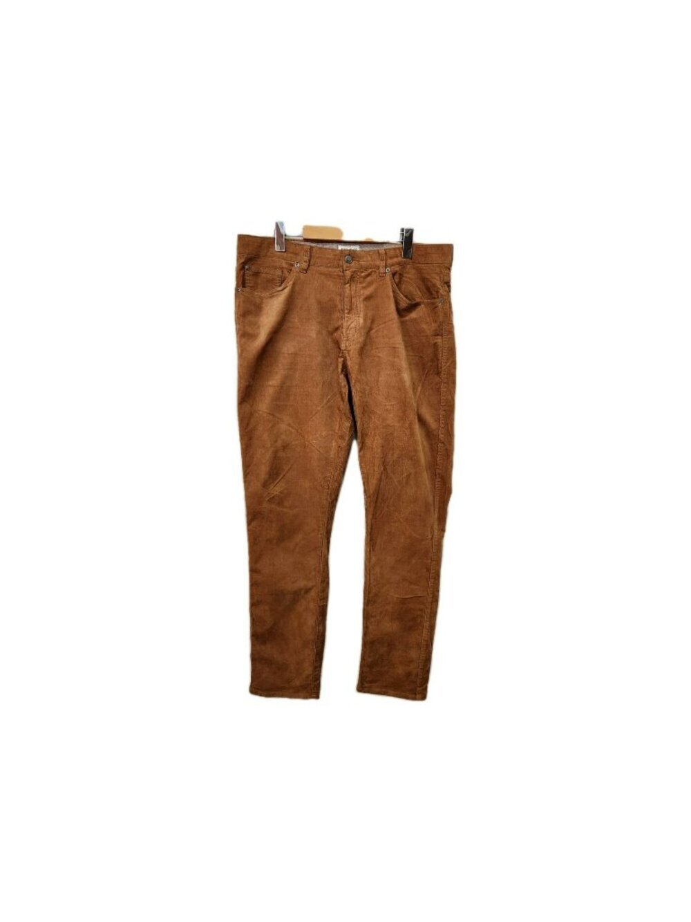 Peter Millar 5 Pocket Corduroy Pants Brown Cotton Stretch Casual Mens 36x34